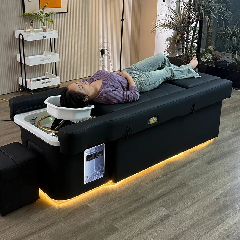Head Spa Lehátko Octans – Luxusní Spa Lehátko s Elegantním Designem