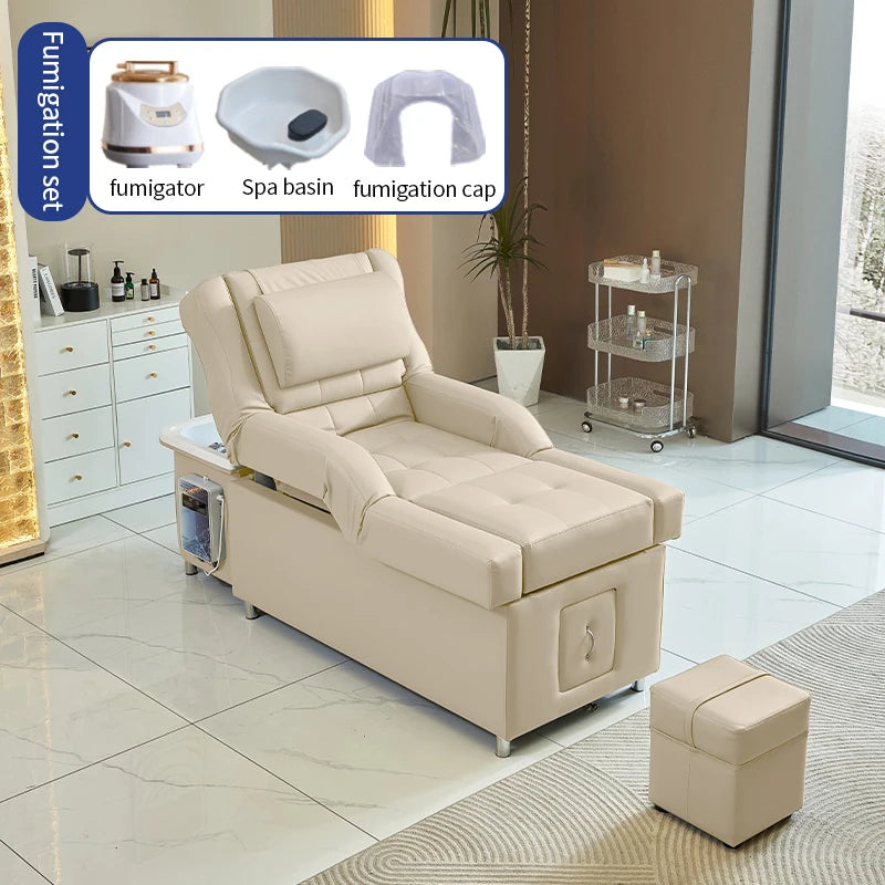 Head Spa Lehátko Octans – Luxusní Spa Lehátko s Elegantním Designem