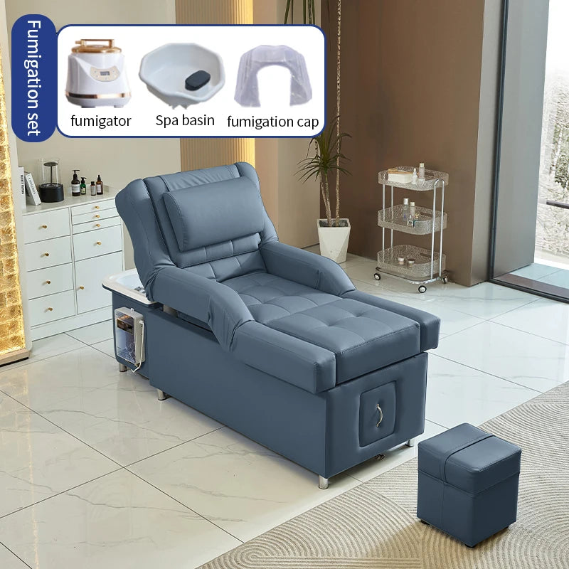 Head Spa Lehátko Octans – Luxusní Spa Lehátko s Elegantním Designem