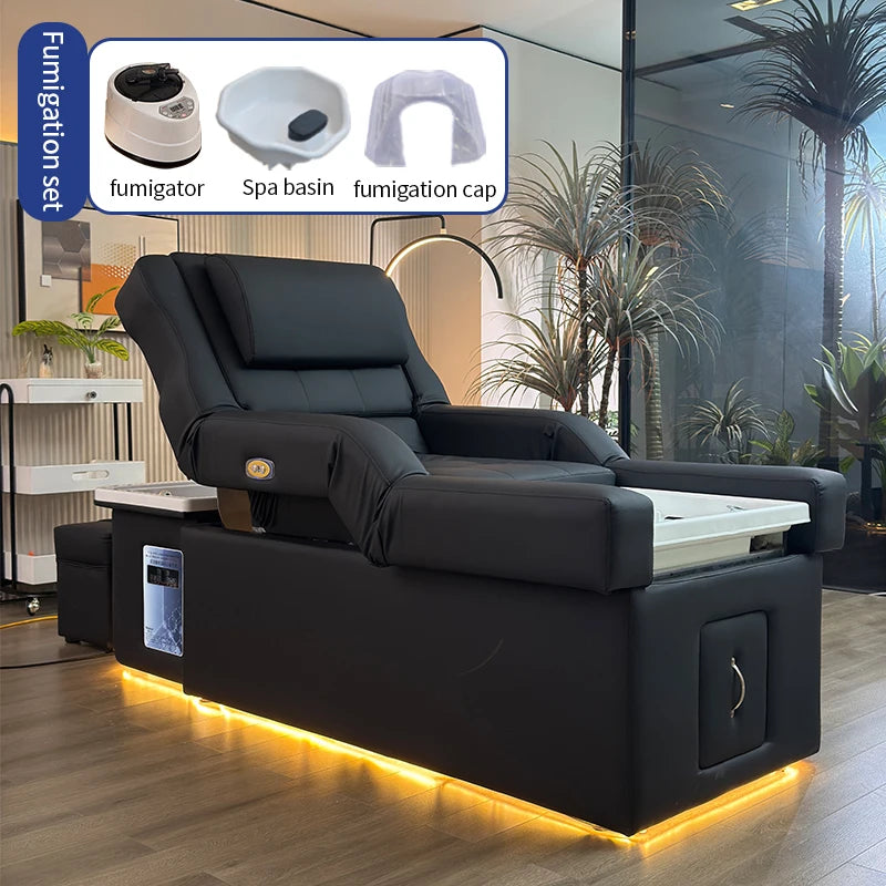 Head Spa Lehátko Octans – Luxusní Spa Lehátko s Elegantním Designem