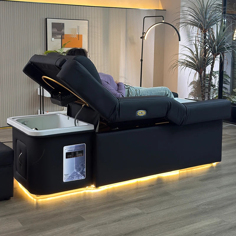 Head Spa Lehátko Octans – Luxusní Spa Lehátko s Elegantním Designem