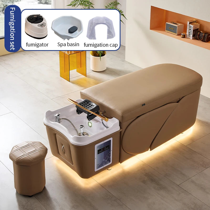 Head Spa SCROOGE with LED, Steam and Aromatherapy