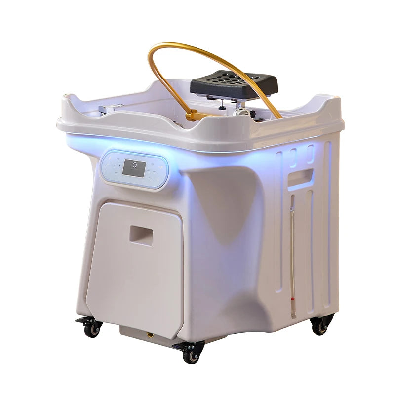 Tongo Mobile Shampoo Sink with Water Circulation and Fumigation