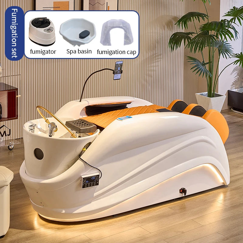 Modern Head Spa bed INFERNO with luxurious design - Headspa Professional Japanese Head Spa Bed