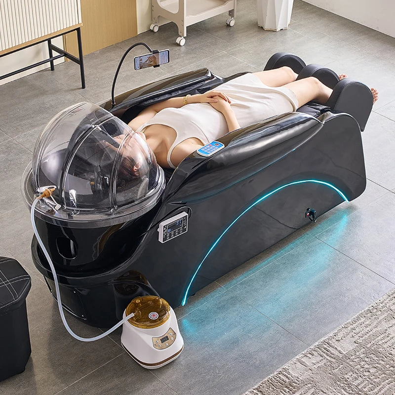 Moderní Spa Lehátko Uranus s Inovativním Designem – Head Spa Massages Bed