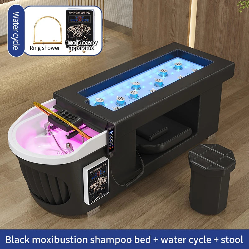Head Spa Kongo Lounger with Massage, Water Therapy and Aromatherapy