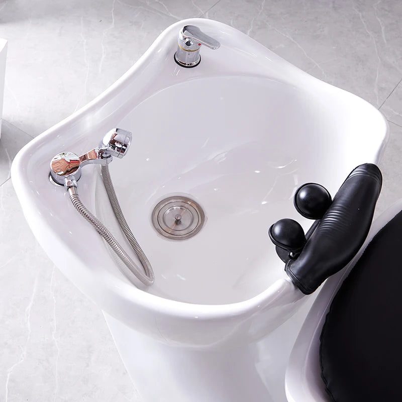 Elegant Washing Head Spa Chair with Minimalist Design