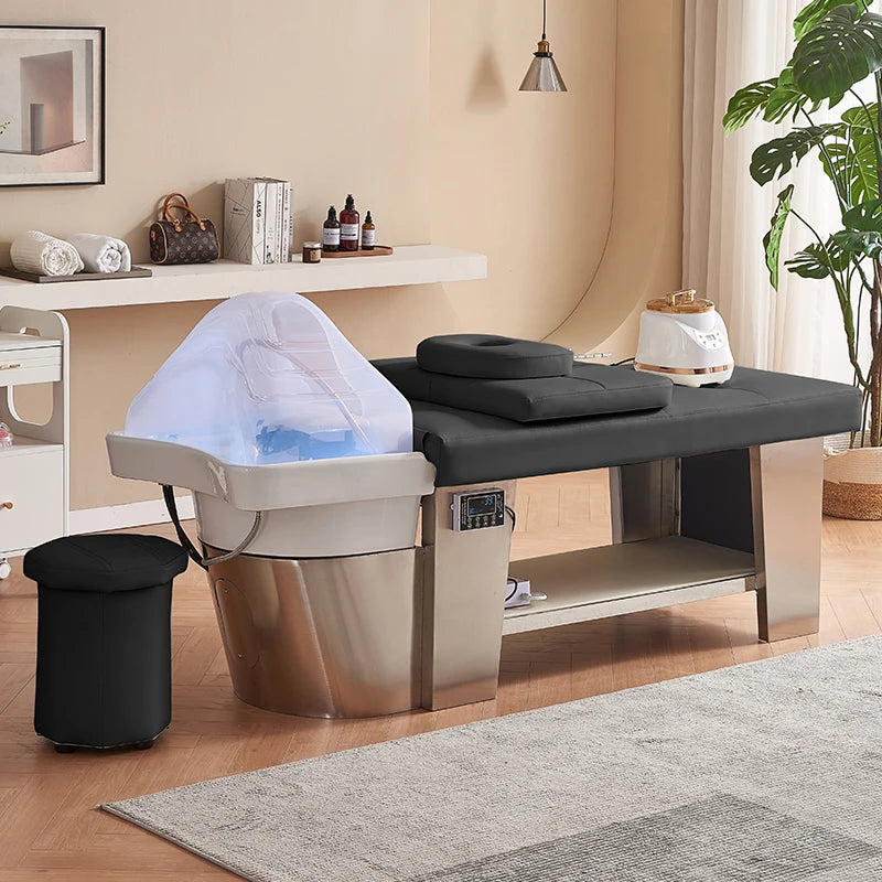 Head Spa Bed IRON – Luxury Bed with Steam Therapy and Aromatherapy