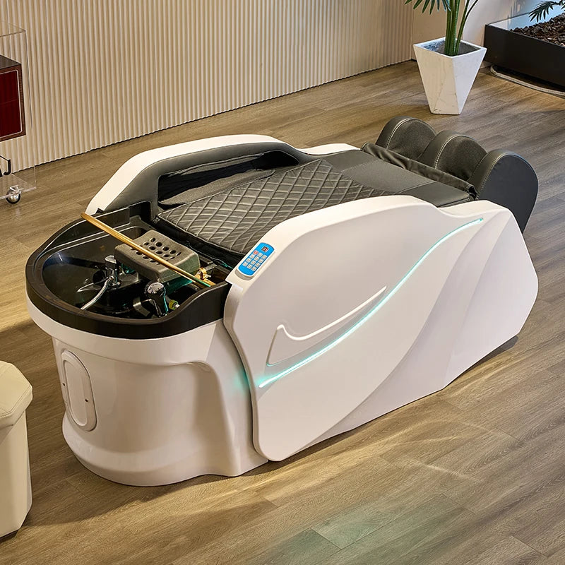 Futuristic Head Spa bed Lacerta with elegant design - Headspa Professional Japanese Head Spa Bed