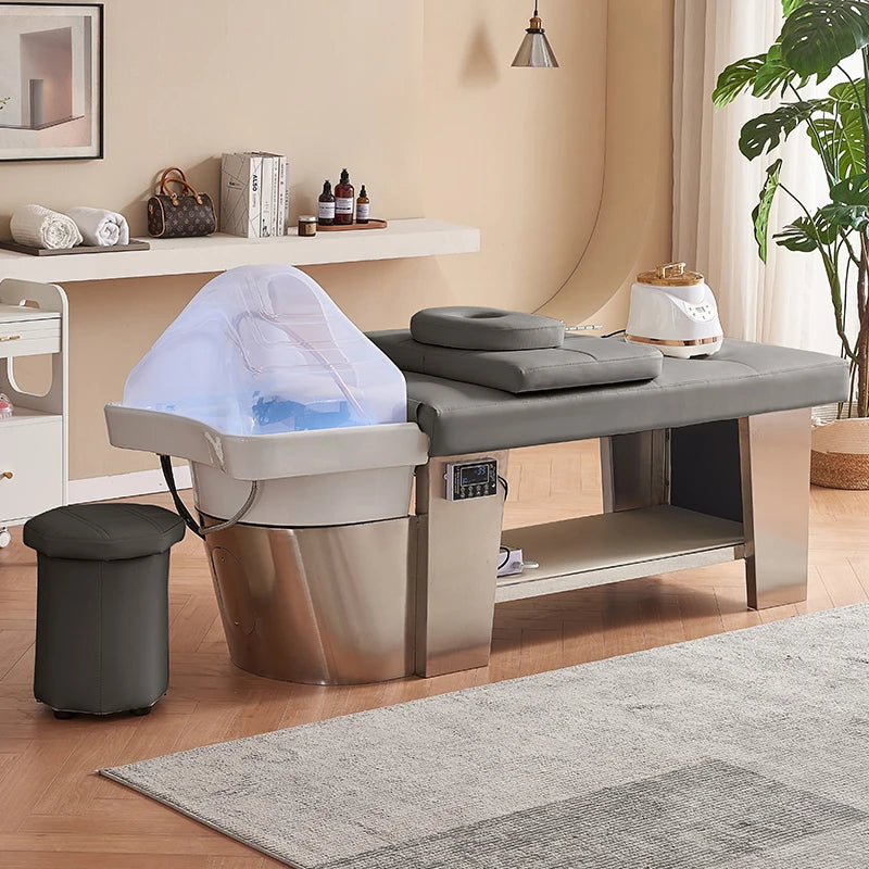 Head Spa Bed IRON – Luxury Bed with Steam Therapy and Aromatherapy