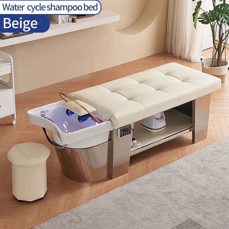 Head Spa Bed IRON – Luxury Bed with Steam Therapy and Aromatherapy
