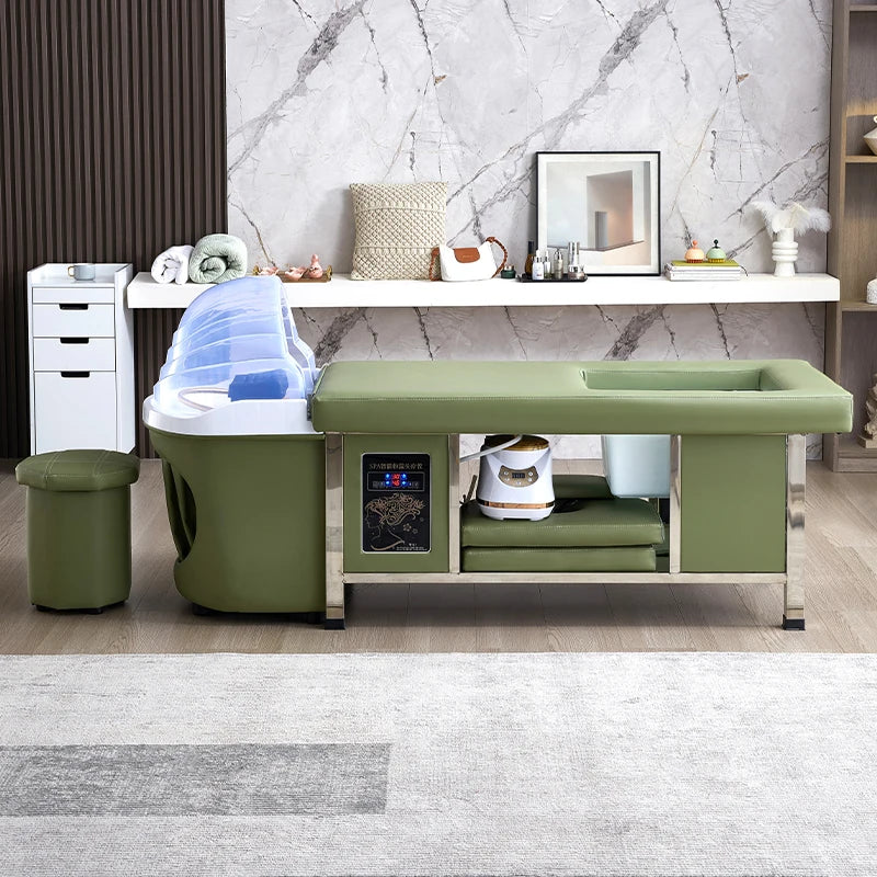 Moon Hair Spa Lehátko – Luxusní Spa Lehátko s Elegantním Designem pro Špičkový Komfort a Regeneraci