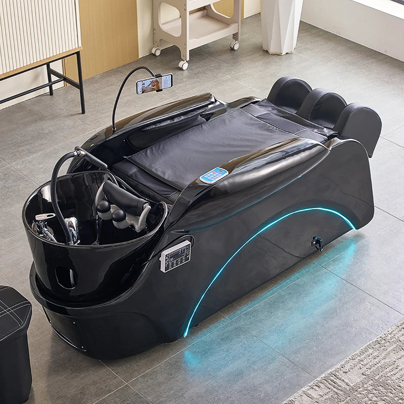 Moderní Spa Lehátko Uranus s Inovativním Designem – Head Spa Massages Bed