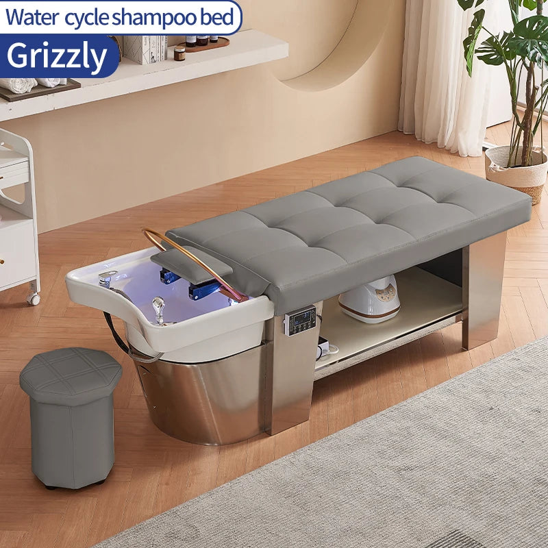 Head Spa Bed IRON – Luxury Bed with Steam Therapy and Aromatherapy