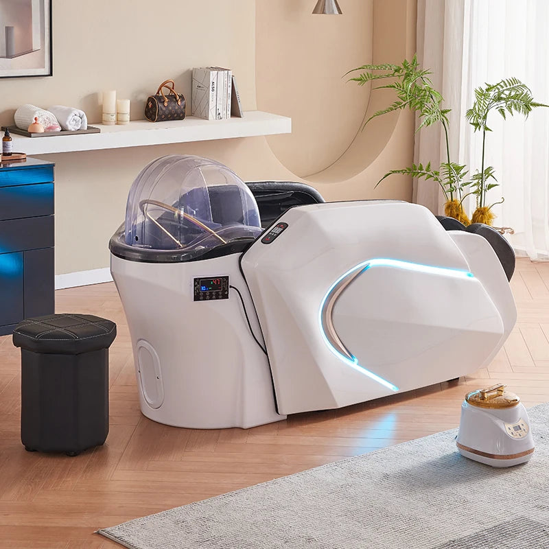 Head Spa Kapsle Neptune s Inovativním Designem a Multifunkčními Terapie