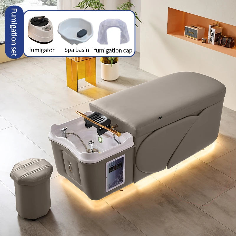 Head Spa SCROOGE with LED, Steam and Aromatherapy