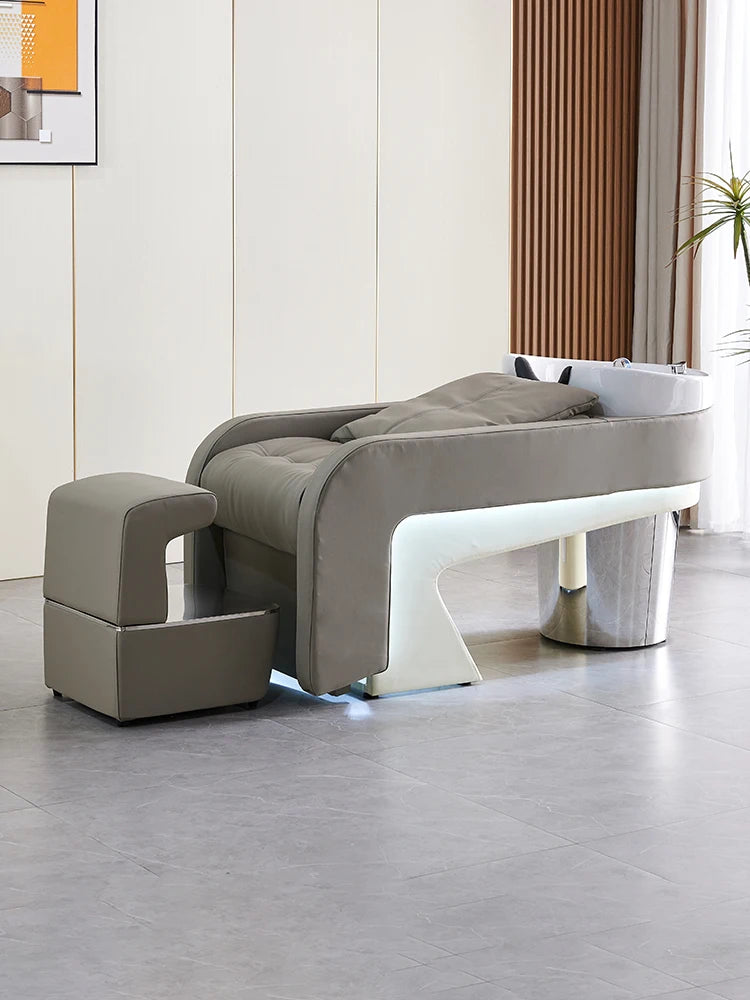 Luxury Shampoo Chair with Storage Module - Barber Shampoo Chairs