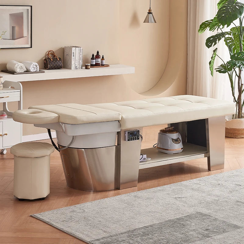 Head Spa Bed IRON – Luxury Bed with Steam Therapy and Aromatherapy