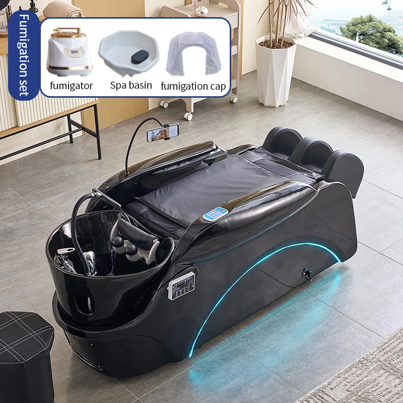 Moderní Spa Lehátko Uranus s Inovativním Designem – Head Spa Massages Bed