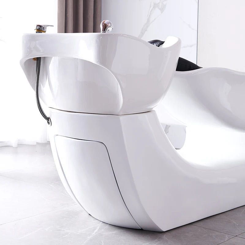 Elegant Washing Head Spa Chair with Minimalist Design
