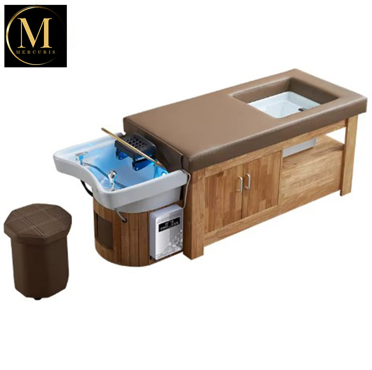 Luxurious Head Spa Bed Wood – Head Spa Bed made of Solid Wood