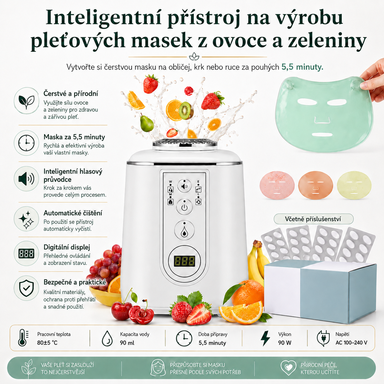 Spa Mask Machine – přístroj na domácí výrobu pleťových masek