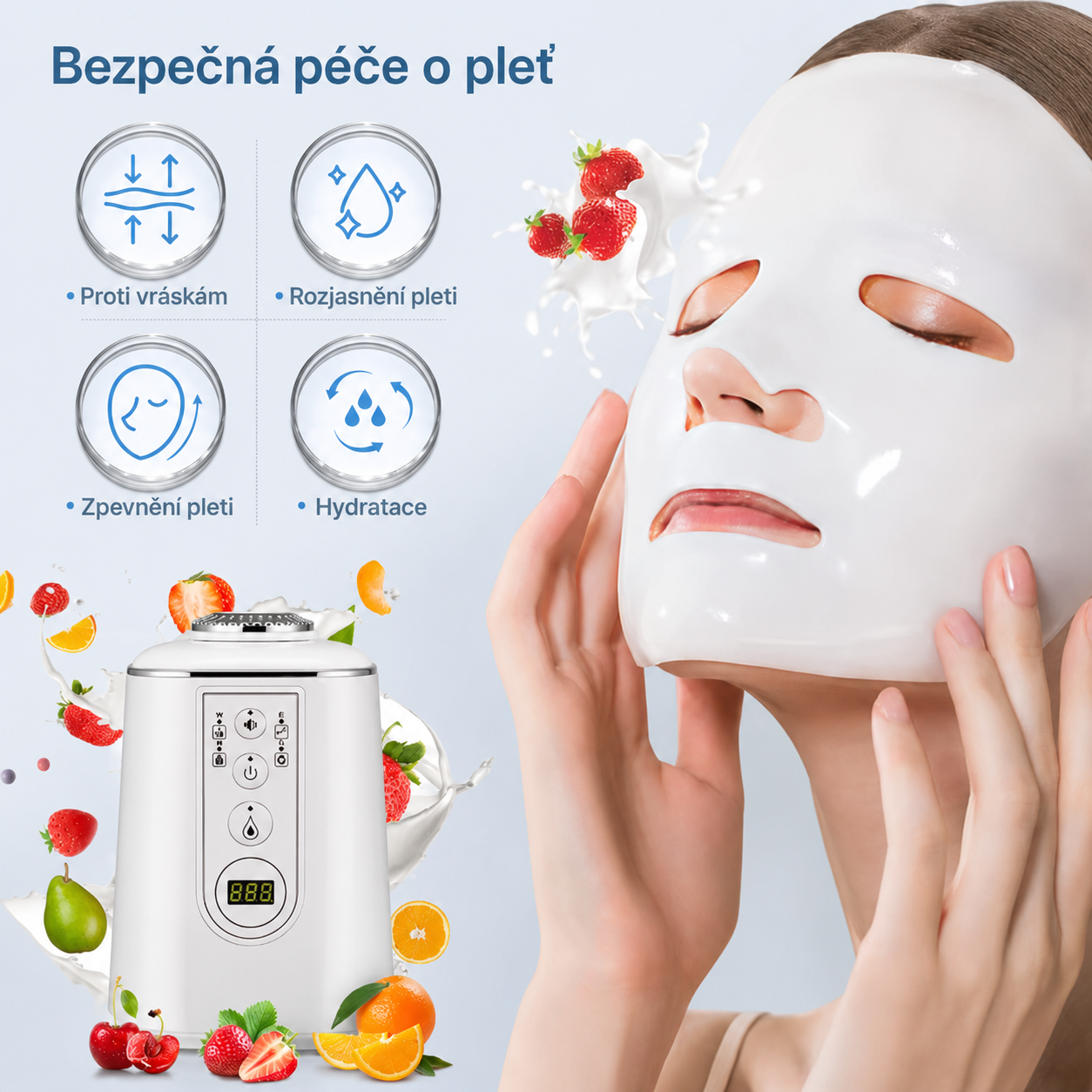 Spa Mask Machine – přístroj na domácí výrobu pleťových masek