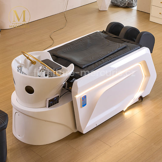 Hydro masážní Head Spa lehátko KLAUS&nbsp;představuje špičkové řešení pro profesionální péči o klienty ve&nbsp;wellness centrech,&nbsp;salonech krásy&nbsp;a&nbsp;kadeřnictvích