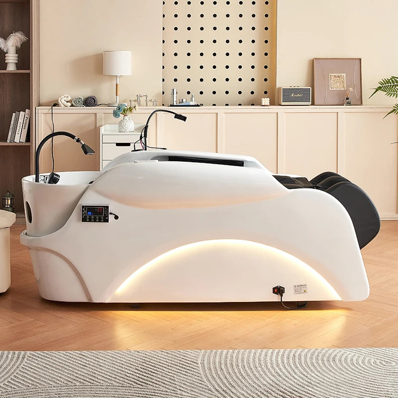 Luxuriöse Kopf-Spa-Liege Phoenix mit Dampftherapie und Massagefunktionen