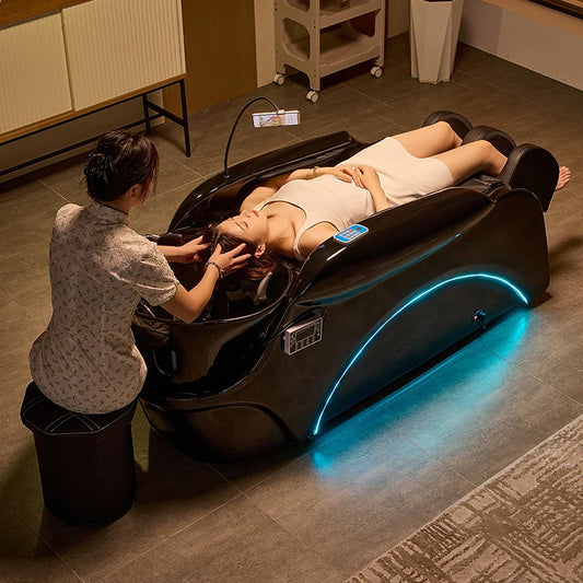 Modern spa bed Uranus with innovative design - Head Spa Massages Bed