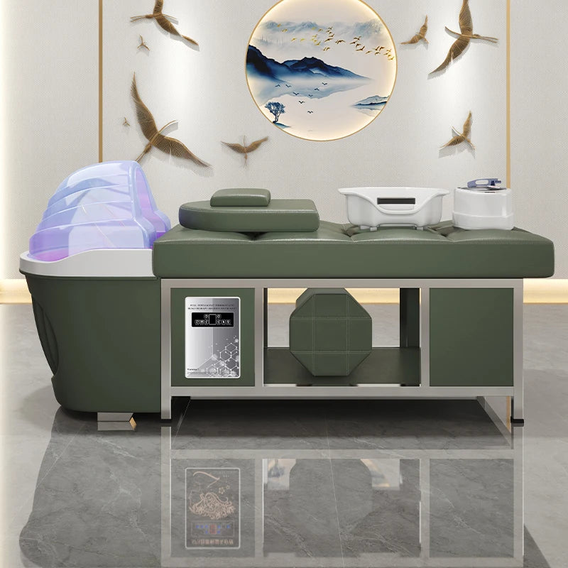 Head Spa Bed Fogo - Electric washing bed for Head Spa and hair salons Fogo