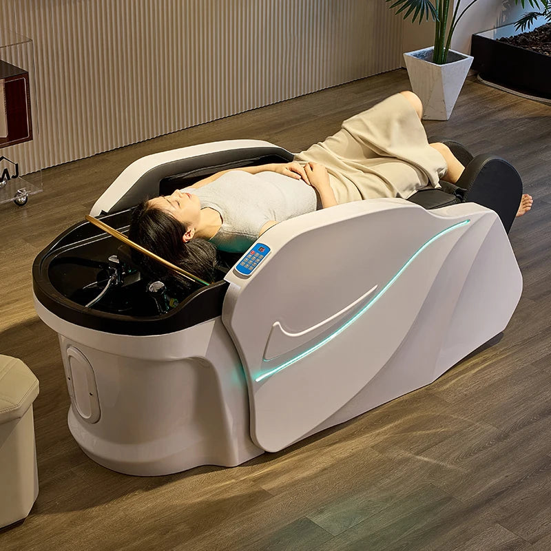 Futuristic Head Spa bed Lacerta with elegant design - Headspa Professional Japanese Head Spa Bed