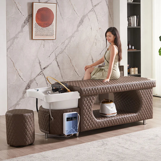 Spa Bed Performs Pluto - Luxurious spa bed with elegant design
