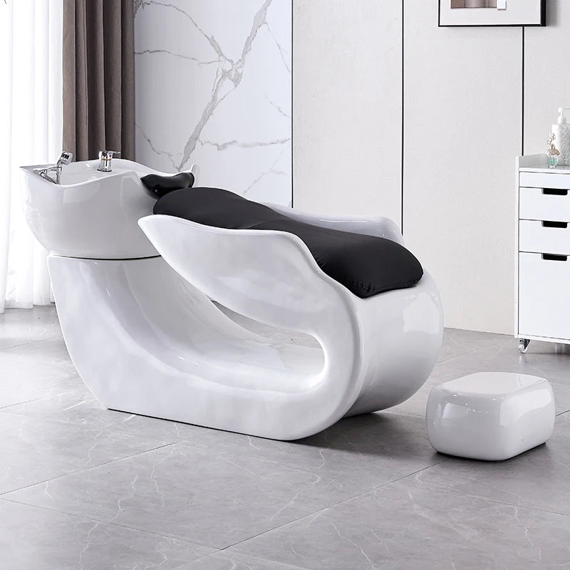 Elegant washing SPA chair with minimalist design