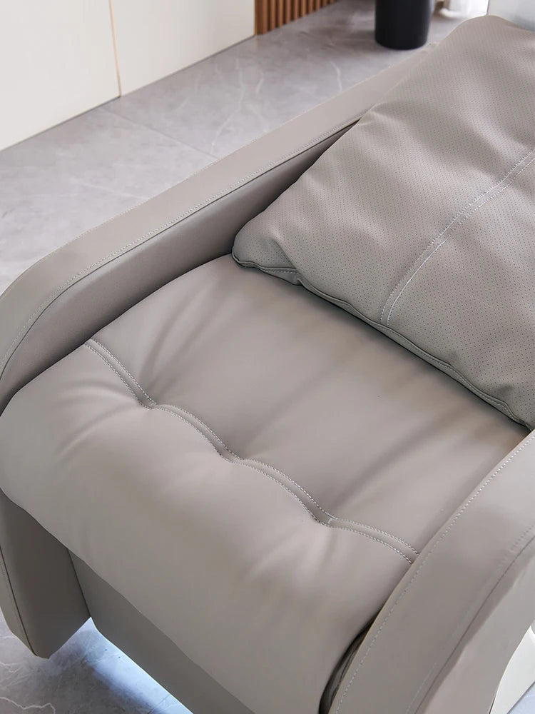 Luxurious shampoo chair with storage module - Barber Shampoo Chairs