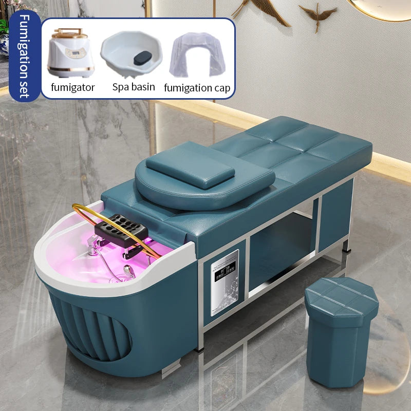 Head Spa Bed Fogo - Electric washing bed for Head Spa and hair salons Fogo